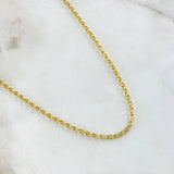 Cadena Roll-On 4.7gr / 60cm / 2mm Oro Amarillo +3 18K