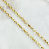 Cadena Roll-On 4.7gr / 60cm / 2mm Oro Amarillo +3 18K