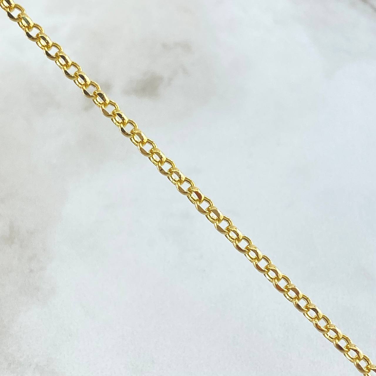 Cadena Roll-On 4.7gr / 60cm / 2mm Oro Amarillo +3 18K