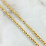 Rope Chain 6.7gr / 50cm / 3.6mm Yellow Gold +3 18K ©