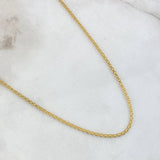 Bismark Chain 3.85gr / 60cm / 1.4mm Yellow Gold +0 18K ©