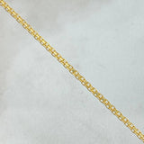 Bismark Chain 3.85gr / 60cm / 1.4mm Yellow Gold +0 18K ©