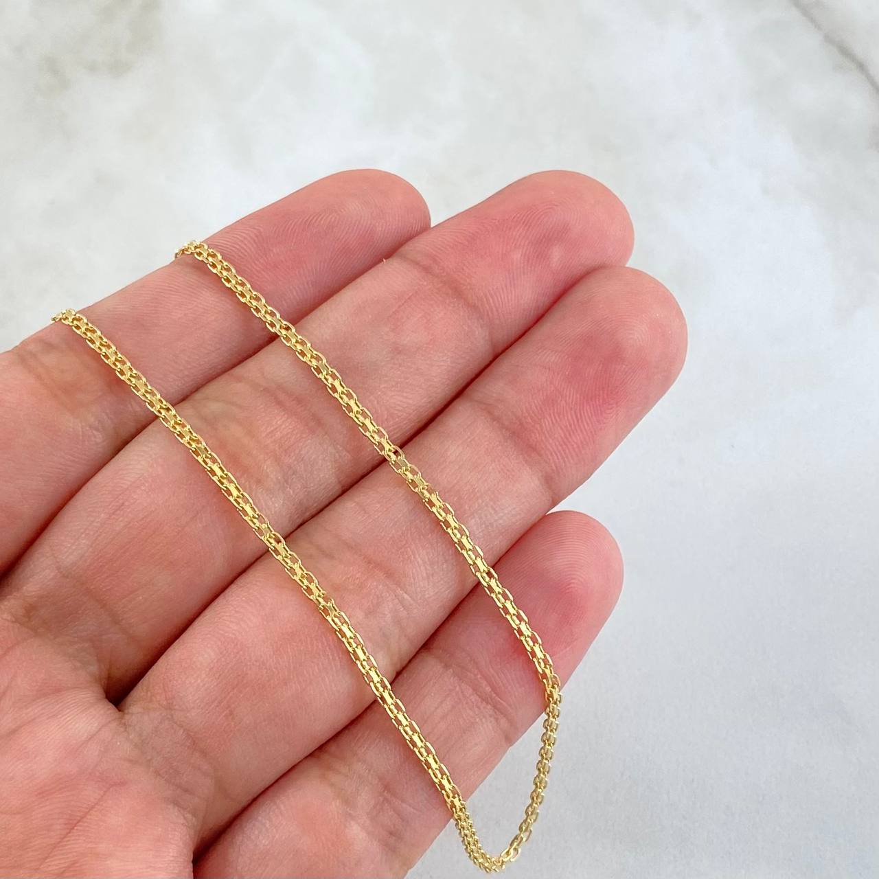 Bismark Chain 3.05gr / 45cm / 1.6mm Yellow Gold +0 18K ©
