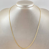 Cadena China 2.6gr / 19 3/4 in / Oro Amarillo +1 18K !