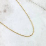 Cadena China 2.9gr / 40cm / 1.5mm Oro Amarillo +1 18K ©