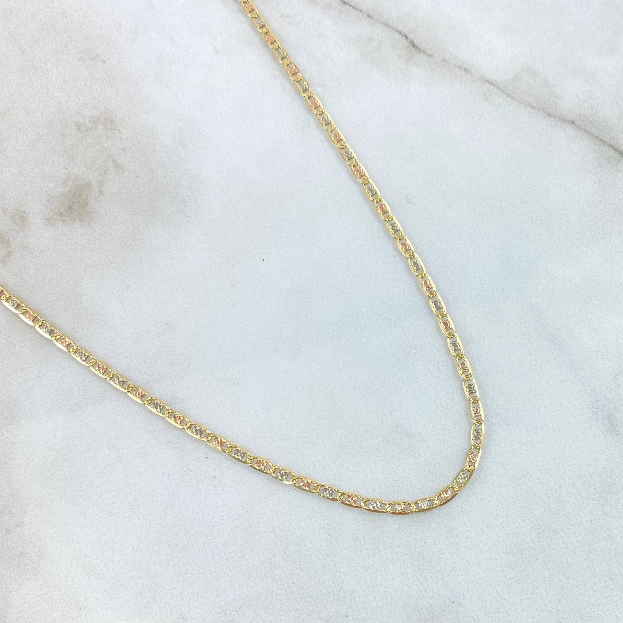 Cadena Plana 3.05gr / 60cm / +3 Oro 18K ©