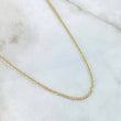 Flat Anchor Chain 3.05gr / 23.6in / +3 18K Gold ©