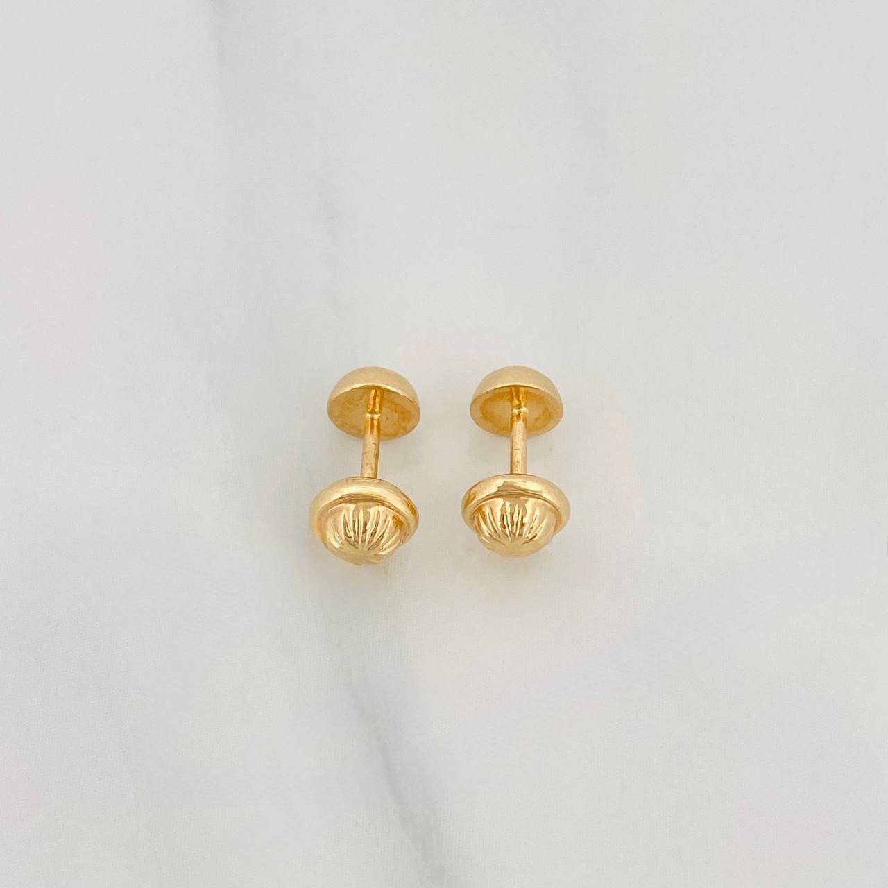 Topos Media Bola 0.65g / in / 5mm Oro Amarillo 18K