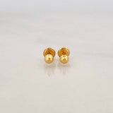 Topos Media Bola 0.65g / in / 4mm Oro Amarillo 18K