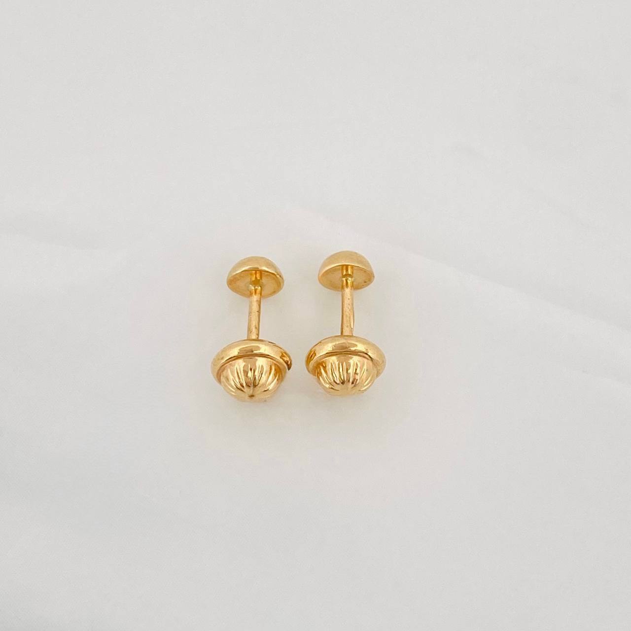 Topos Media Bola 0.65g / in / 4mm Oro Amarillo 18K