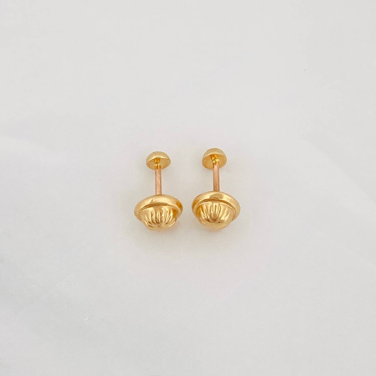 Topos Media Bola 0.5g / in / 3mm Oro Amarillo 18K