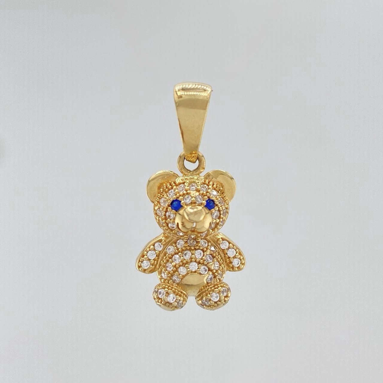 Dije Oso 3.55 g / 1 in Oro Amarillo 18K