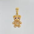 Dije Oso 3.55 g / 1 in Oro Amarillo 18K