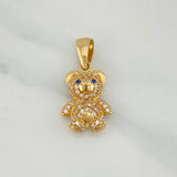 Dije Oso 3.55 g / 1 in Oro Amarillo 18K