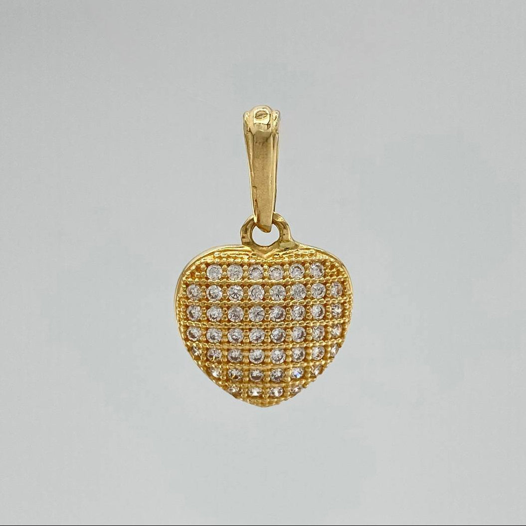 Dije Corazon 1.45 g / 3/4 in Oro Amarillo 18K
