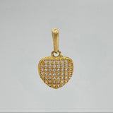 Dije Corazon 1.35 g / 3/4 in Oro Amarillo 18K
