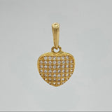 Dije Corazon 1.45 g / 3/4 in Oro Amarillo 18K