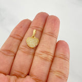Dije Corazon 1.45 g / 3/4 in Oro Amarillo 18K