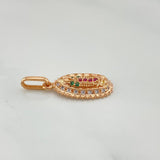 Dije Virgen de Guadalupe 1.45 g / 1 in Oro Rosa 18K