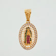 Dije Virgen de Guadalupe 3.55 g / 1 1/4 in Oro Amarillo 18K