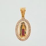 Dije Virgen de Guadalupe 3.55 g / 1 1/4 in Oro Amarillo 18K