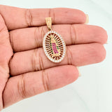 Dije Virgen de Guadalupe 3.55 g / 1 1/4 in Oro Amarillo 18K