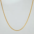 Cadena Franco 1.5gr / 17 3/4 in / 0.94mm Oro Amarillo +3 18K $