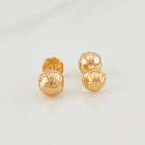 Topos Bola Diamantada 0.65g / in / 6mm Oro Rosa 18K