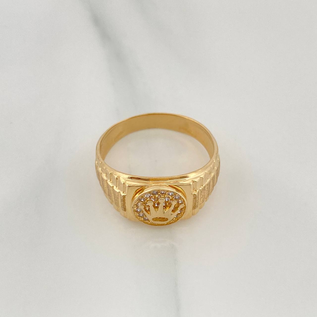 Crown Band Ring 4.1 g / T9 18K Yellow Gold
