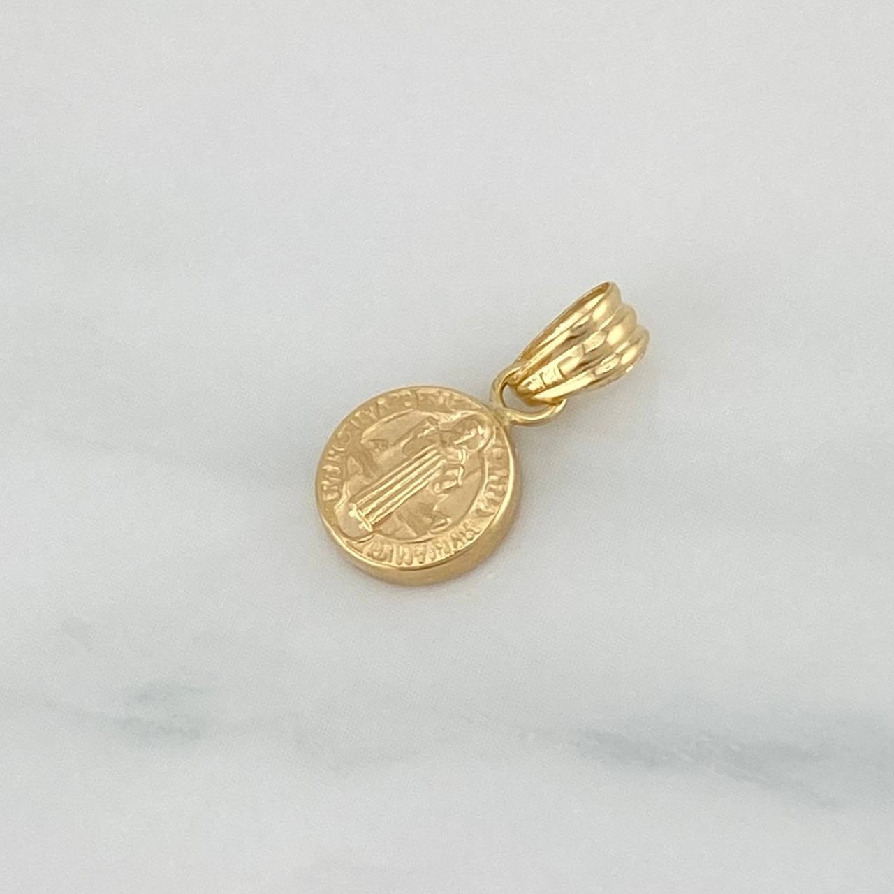 Pendant San Benito 0.45 g / 3/4 in Yellow Gold 18K