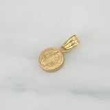 Pendant San Benito 0.45 g / 3/4 in Yellow Gold 18K
