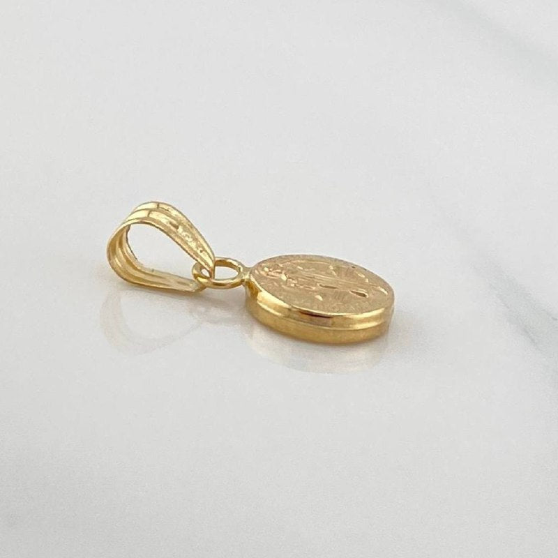 Pendant San Benito 0.45 g / 3/4 in Yellow Gold 18K