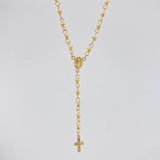 Rosario Virgen Milagrosa 6.5 g / 18 1/4 in / 4mm-3 mm Oro Amarillo 18K