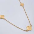 Cadena Trebol 4.95gr / 18 in / 1.1mm Oro Amarillo 18K $