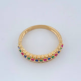 Anillo Carril 2.75gr / T8 / Oro Amarillo 18K $