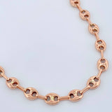 Cadena GC 10.7gr / 22 3/4 in / 5mm Oro Rosa 18K $