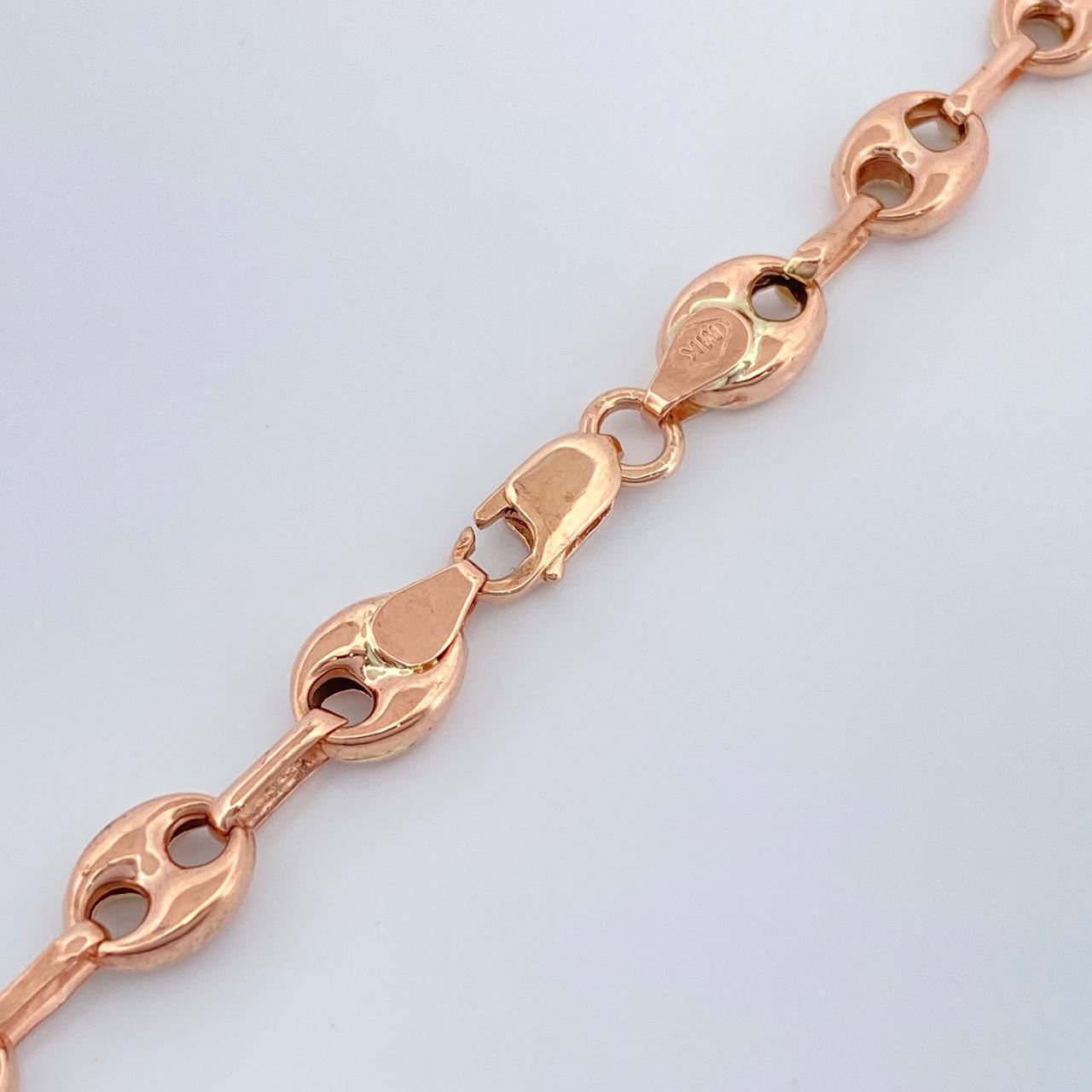 Cadena GC 10.7gr / 22 3/4 in / 5mm Oro Rosa 18K $