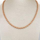 Cadena Militar 29.5gr / 26 1/4 in / Oro Rosa 18K $