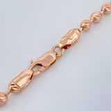 Cadena Militar 29.5gr / 26 1/4 in / Oro Rosa 18K $