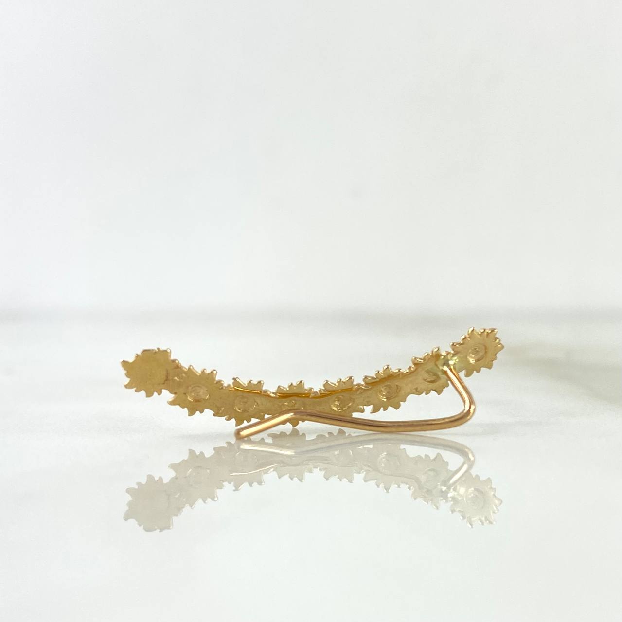 Simulated Piercing Right Sun 1.2gr / 2.8cm / Yellow Gold (Jewel) ©