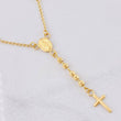Rosary Miraculous Virgin 5.75g / 20 in / 3mm Yellow Gold 18K