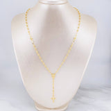 Miraculous Virgin Rosary 6.25g / 20 in / 3mm Yellow Gold 18K