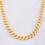 Cadena Cubana Infinito 23.05g / 22 in / 6.4mm Oro Amarillo 18K
