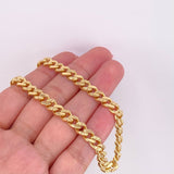 Cadena Cubana Infinito 23.05g / 22 in / 6.4mm Oro Amarillo 18K