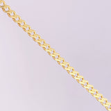 Cadena Cubana Infinito 8g / 18 in / 3.8mm Oro Amarillo 18K