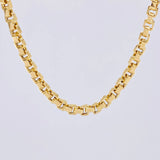Venetian Chain Square 17.65g / 24 in / 4.5mm Yellow Gold 18K