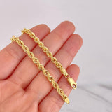 Pulso Lazo 5g / 8 in / 4.3mm Oro Amarillo 18K