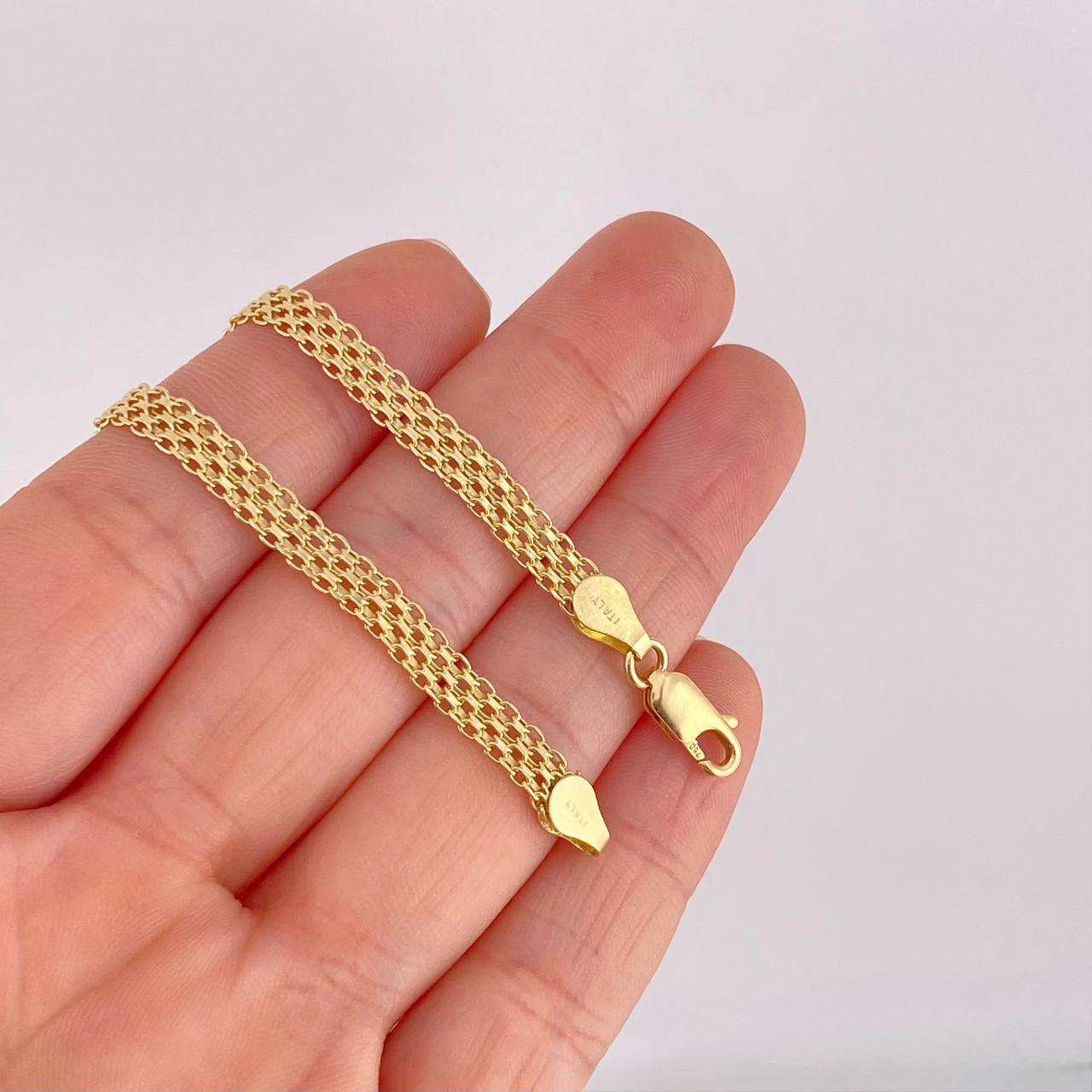 Pulso Chino 5.65g / 7 3/4 in / 4.7mm Oro Amarillo 18K