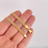 Pulso Chino 5.65g / 7 3/4 in / 4.7mm Oro Amarillo 18K