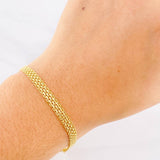 Pulso Chino 5.65g / 7 3/4 in / 4.7mm Oro Amarillo 18K